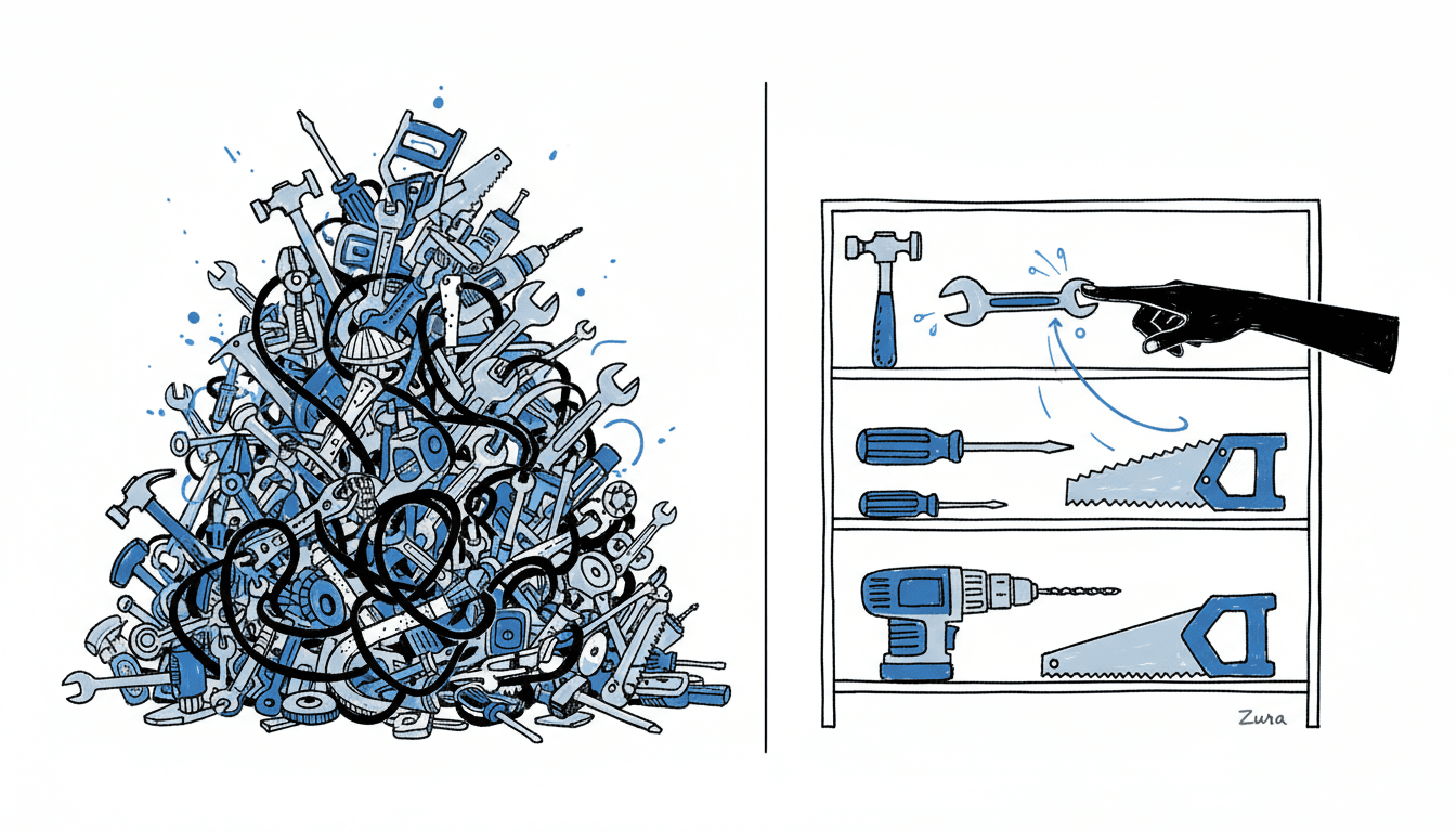 Choosing the right tool instead of loading a bunch of MCP tools Choosing the right tool instead of loading a bunch of MCP tools